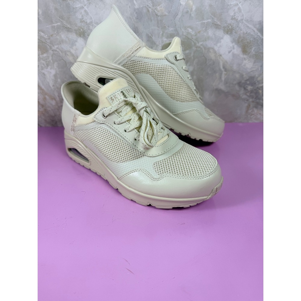 Skechers Slip-ins Uno Everywear Off White Sneakers 177111 Womens 10